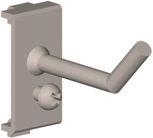 Treston 85321651 Enkeltkrok R1, 5-pakning 300 x 6 mm, Garasjeinnredning & oppbevaring