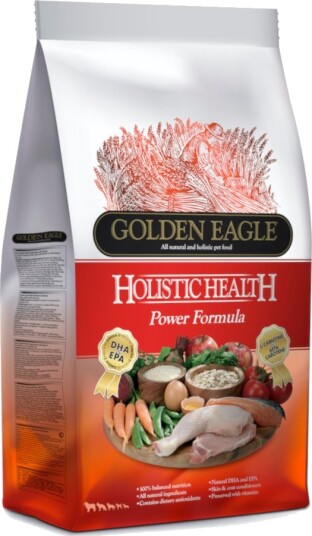 Golden Eagle Tørrfôr Sparesett 2 X Kroketter For Hunder Holistic Power Chicken 2 X 12 kg