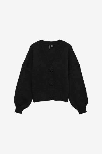 Vero Moda   Kardigan vmCarrie LS Rose Knit Cardigan Exp   Svart