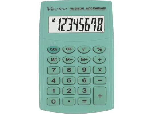 Kalkulator Vector Smart 3724 Kav Vc-210 Gn Kalkulator Vector Smart 3724 Kav Vc-210 Gn