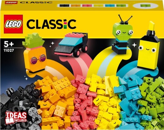 Lego Classic Kreativ Lek Med Neonfarger 11027