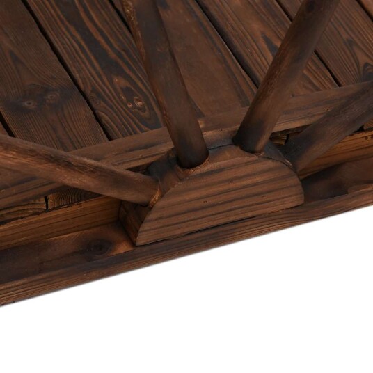 vidaXL Hagebro med halvhjul 99x50x38 cm heltre gran vidaXL Hagebro med halvhjul 99x50x38 cm heltre gran