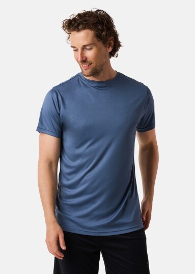 X Trail Recycled Function Tee 2 Pack Denim Blue L T Shirts X Trail Recycled Function Tee 2 Pack Denim Blue L T Shirts