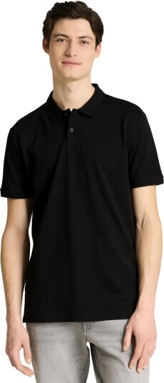 Tom Tailor Basic Polo   Black   L