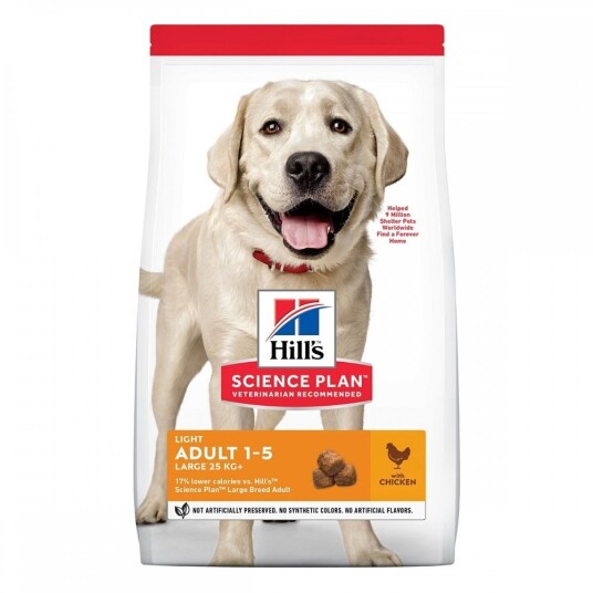 Hill'S Science Plan Dog Adult Light Large Breed Chicken (18 kg) Hill'S Science Plan Dog Adult Light Large Breed Chicken (18 kg)