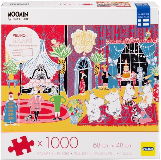 Moomin Puslespill 1000 Brikker Hotel Riviera