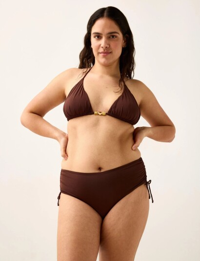 Lindex Hipster Bikini Bottom Brown XL Lindex Hipster Bikini Bottom Brown XL