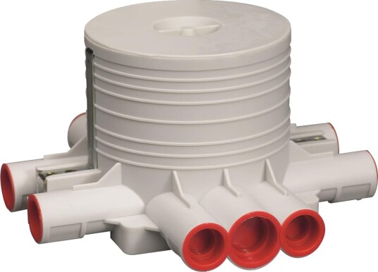 Schneider Electric Takboks TB Dybde 77mm 10 løp Norwesco - 1221103