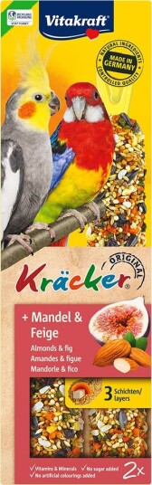 Vitakraft Kjeks Til Parakitter Frukt 2 X 2 Stk. Vitakraft Kjeks Til Parakitter Frukt 2 X 2 Stk.