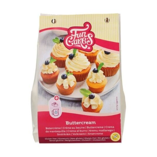 Funcakes Smørkremmix Glutenfri 500g Funcakes Smørkremmix Glutenfri 500g
