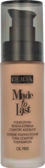 Pupa Milano Pupa Made To Last Total Comfort Foundation SPF10 30 ml #055 Cinnamon Beige