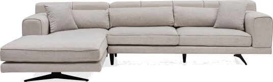 Jivago Divansofa Venstre Beige/Svart Jivago Divansofa Venstre Beige/Svart