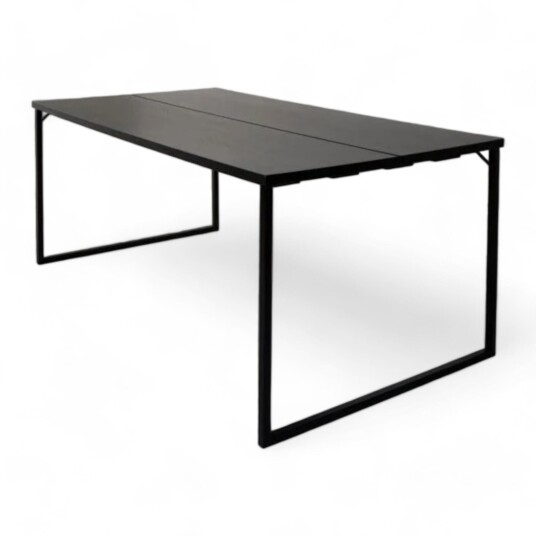 KidSanna Spisebord svart 100x200x75 cm Kid