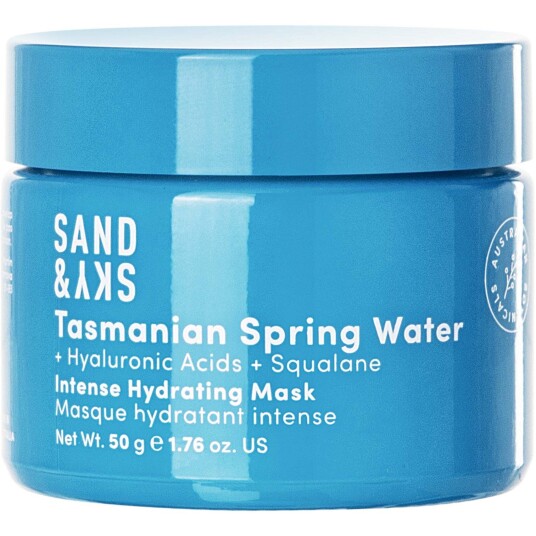 Sand & Sky Tasmanian Spring Water Intense Hydrating Mask 50 g Ansiktsmaske