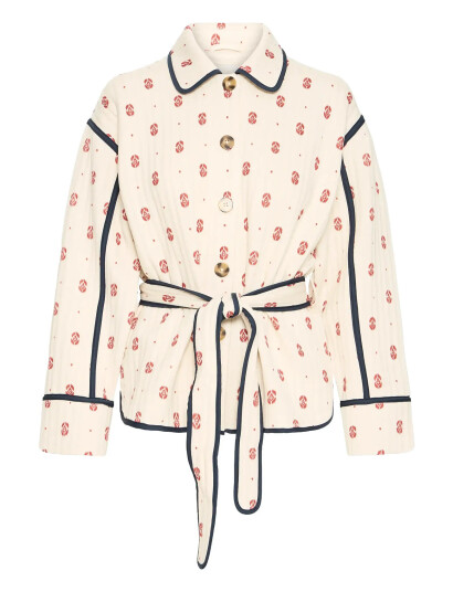ICHI Ihkate Quilted Ja4   Cream   XS
