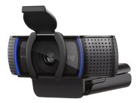 Logitech HD Pro Webcam C920S - Nettkamera - farge - 1920 x 1080 - lyd Logitech HD Pro Webcam C920S - Nettkamera - farge - 1920 x 1080 - lyd