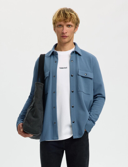 Selected Slhjackie Sweat Jacket Noos Blue S Selected Slhjackie Sweat Jacket Noos Blue S