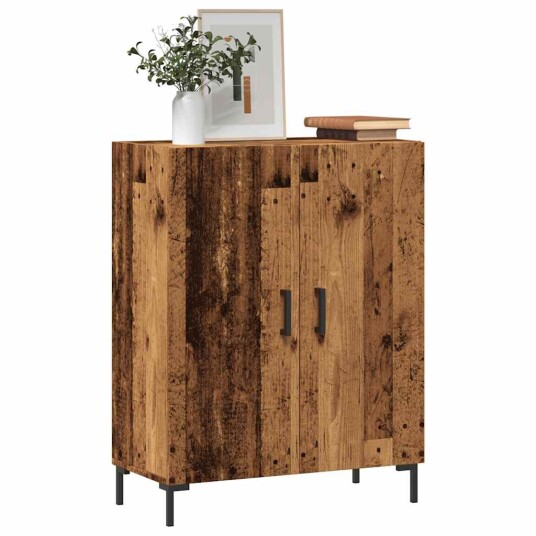 Skjenk gammelt tre 69,5x34x90 cm konstruert tre 8721158444202