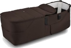 Bugaboo Donkey 6 Liggedel Tekstil Til Tvillingvogn Cocoabrown