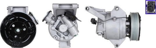 AC kompressor LUCAS ACP01249 AC kompressor LUCAS ACP01249