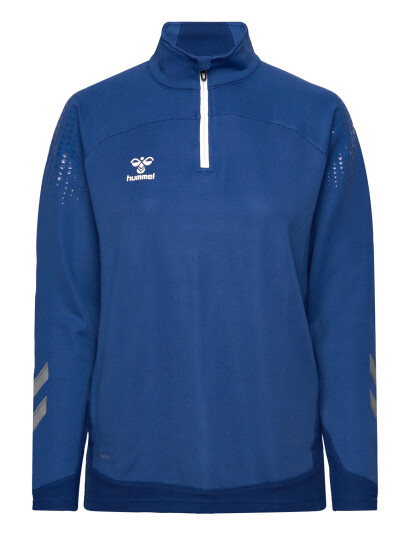Hummel Hmllead Woman Half Zip Blue M