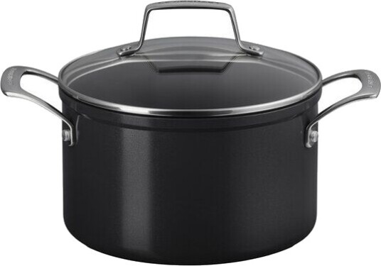 Le Creuset ENSC gryte med glasslokk 3,8L 20 cm black Le Creuset ENSC gryte med glasslokk 3,8L 20 cm black