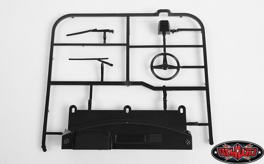 RC4WD B0080 Mojave II Dash and Wiper Parts Tree Black RC4WD B0080 Mojave II Dash and Wiper Parts Tree Black