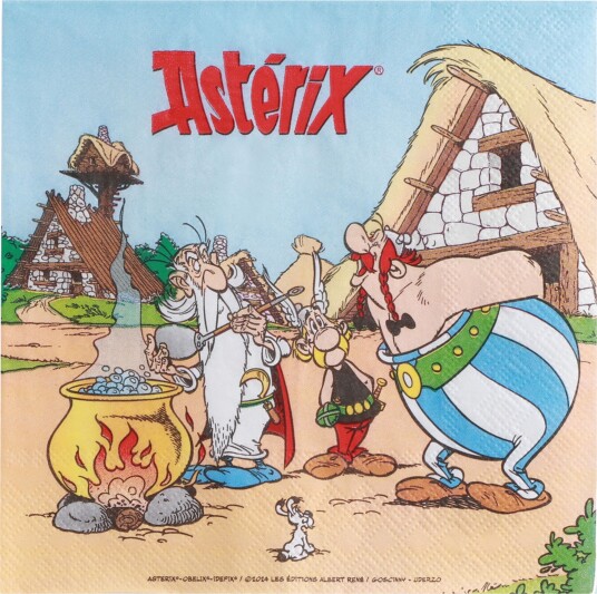 Servietter Asterix   20 pakning