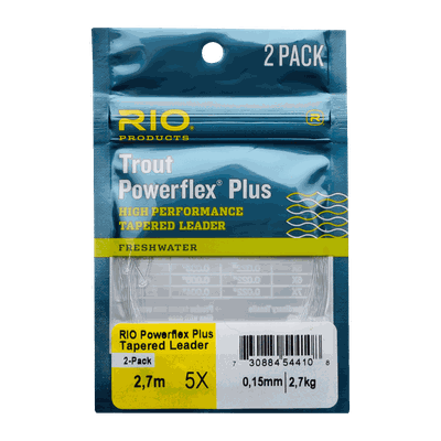 PowerflexPlus Leader 9ft 5X 0,15mm/2,7kg fortom 9'
