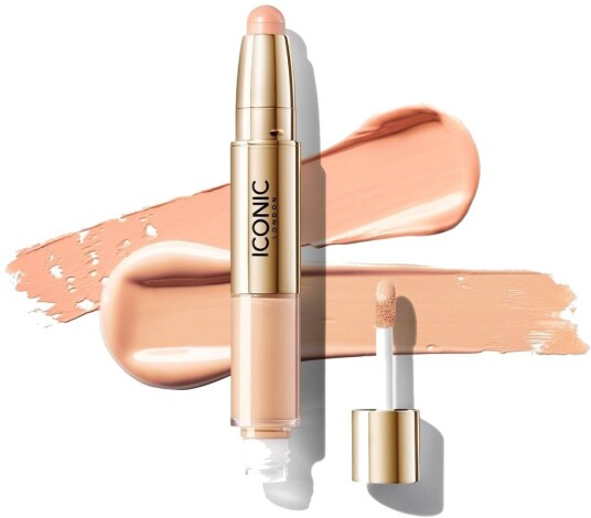 ICONIC London Radiant Concealer Duo - Cool Fair Concealer Skjønnhet Makeup