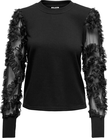 JDY Jdyfairview Life  L/S Sweat Jrs Noos   Black   XL