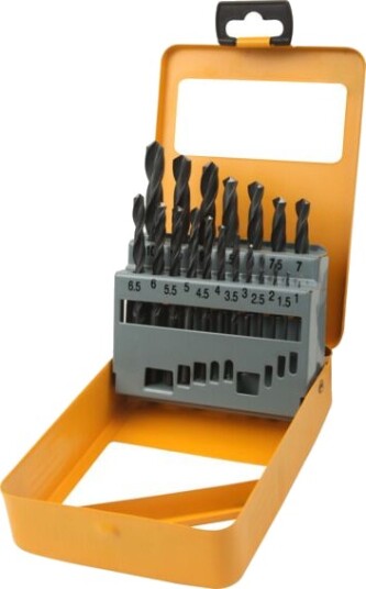 Tolsen Borsett HSS Metall 1-10mm 19 Deler Tolsen Borsett HSS Metall 1-10mm 19 Deler