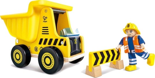 Hape Hape Hauler Dump Truck Yellow ONE SIZE Hape Hape Hauler Dump Truck Yellow ONE SIZE