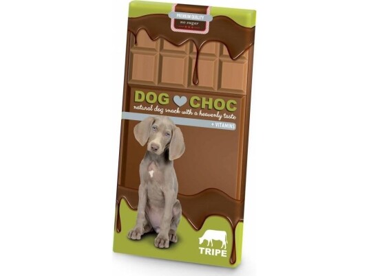 Duvo+ Duvo+ Dog Choc Salmon 100G Sjokolade Til Hunder Med Laks