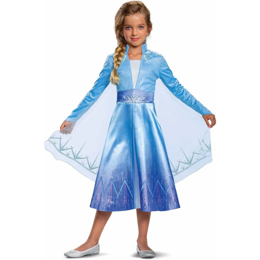 Disguise - Elsa Traveling Deluxe - Size 128 cm Disguise - Elsa Traveling Deluxe - Size 128 cm