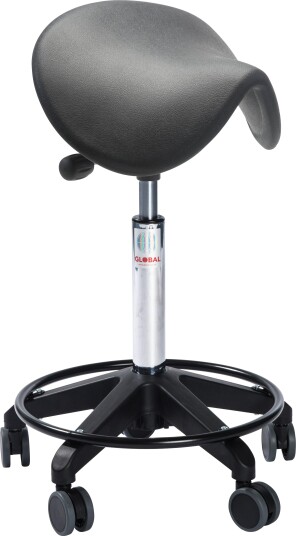 Global Stole Dalton Octopus Salstol med hjul, 630–820 mm, Garasjeinnredning & oppbevaring