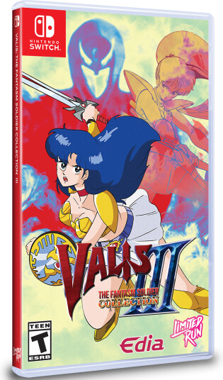 VALIS The Fantasm Soldier Collection III Nintendo Switch Spill