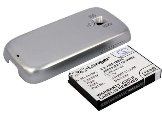 T-Mobile MDA Vario V batteri (2800 mAh 3.7 V, Sølv)
