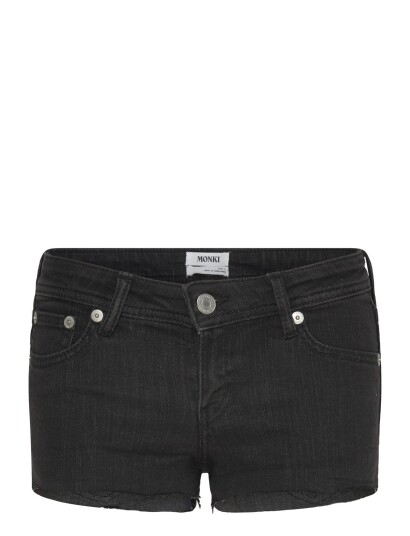 Monki Denim Hotpants   Black   33