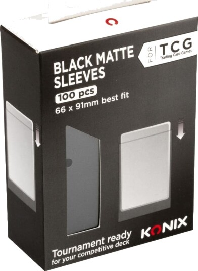 Konix Trading Card Game TCG Matte finish sleeves 100 pack