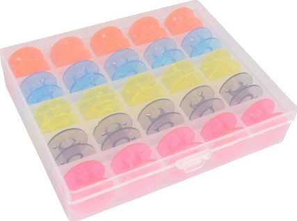 Infinity Hearts Infinity Hearts Trådboks Trådoppbevaring Til Sytråd 25 Spoler Ass Farger 13X10.5X2.5Cm