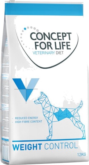 Concept For Life Vet Tørrfôr Veterinary Diet Weight Control 2 X 12 kg
