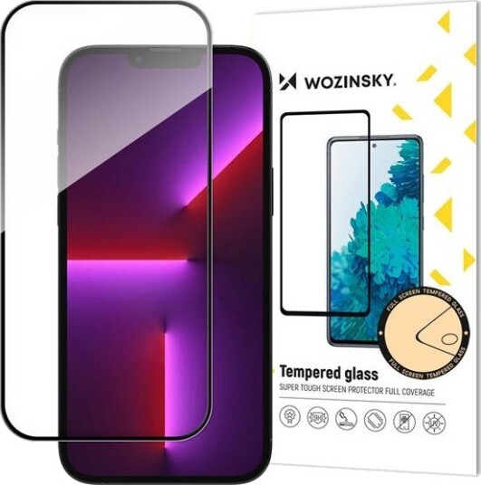 Wozinsky Full Glue Tempered Glass for iPhone 16 Pro / iPhone 17