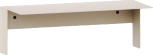 TipToe PLI Hvit Hylle 45 cm Krem TipToe PLI Hvit Hylle 45 cm Krem