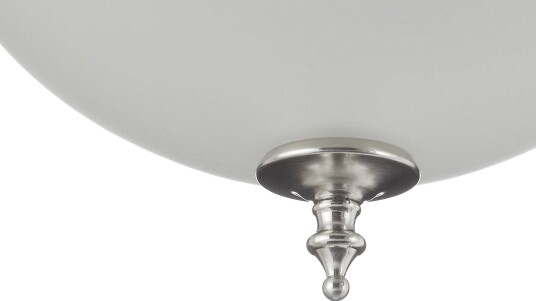 Westinghouse Taklampe Harwell dimbar Aluminium / grå / sink Stue / spisestue Metall Antikk