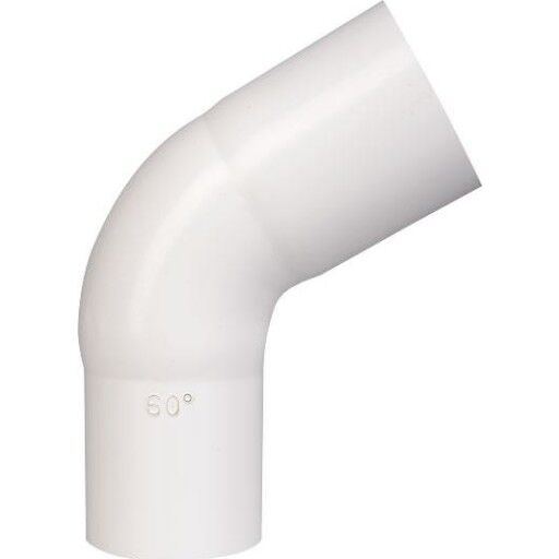 Plastmo Bend 60gr 75mm hvit for plast takrenner Plastmo Bend 60gr 75mm hvit for plast takrenner