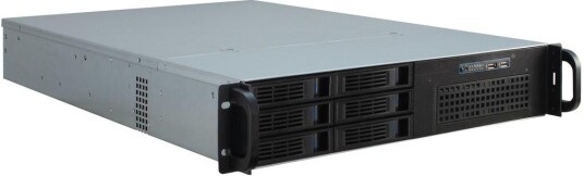 INTER-TECH IPC 2U-2406 Svart INTER-TECH IPC 2U-2406 Svart