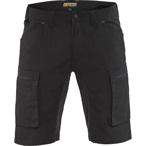 Blåkläder 144918459900C54 Serviceshorts med stretch, svart Str. C54