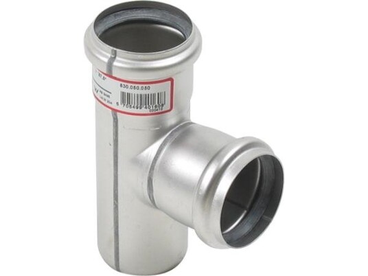 Blücher 87,5° Grenrør Ø50 mm Rustfritt Stål Aisi 304 Blücher 87,5° Grenrør Ø50 mm Rustfritt Stål Aisi 304
