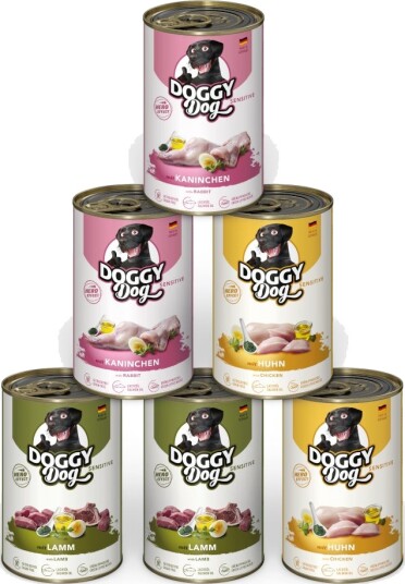 Doggy Dog Våtfôr Adult Sensitiv Blandingspakke 3 Varianter 24 X 400 G Doggy Dog Våtfôr Adult Sensitiv Blandingspakke 3 Varianter 24 X 400 G